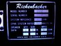 Rickenbacker Transonic 202 Cab/amp , Black: Body - Front