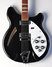 Rickenbacker 360/6 , Jetglo: Body - Front