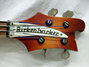 Rickenbacker 4001/4 Mod, Fireglo: Headstock