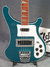 Rickenbacker 4003/4 , Turquoise: Body - Front