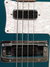 Rickenbacker 4003/4 , Turquoise: Close up - Free