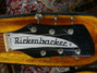 Rickenbacker 450/6 , Jetglo: Headstock