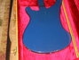 Rickenbacker 4001/4 , Azureglo: Body - Rear