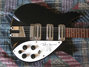 Rickenbacker 355/12 JL, Jetglo: Body - Rear