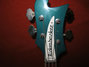 Rickenbacker 4003/4 , Turquoise: Headstock