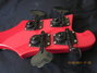 Rickenbacker 4003/4 BH BT, Red: Headstock - Rear