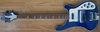 Rickenbacker 4001/4 , Azureglo: Full Instrument - Front