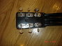 Rickenbacker B Post War/6 LapSteel, Black: Headstock - Rear