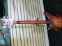 Rickenbacker 4001/4 , Fireglo: Neck - Rear