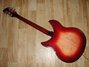 Rickenbacker 1997/6 f hole, Fireglo: Full Instrument - Rear