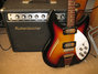 Rickenbacker TR25/amp , Black: Body - Front