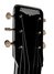 Rickenbacker B/6 LapSteel, Black: Headstock