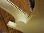 Rickenbacker 4001/4 BT, White: Neck - Rear