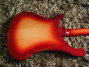 Rickenbacker 4003/5 S, Fireglo: Body - Rear