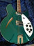 Rickenbacker 360/12 V64, Turquoise: Neck - Rear