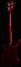 Rickenbacker 4003/4 , Ruby: Full Instrument - Rear