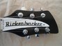 Rickenbacker 330/6 , Jetglo: Headstock