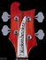 Rickenbacker 4001/4 Refin, Trans Red: Headstock