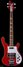 Rickenbacker 4001/4 Refin, Trans Red: Full Instrument - Front