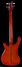 Rickenbacker 4001/4 Refin, Trans Red: Full Instrument - Rear