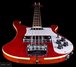Rickenbacker 4001/4 Refin, Trans Red: Close up - Free