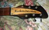 Rickenbacker 320/6 , Jetglo: Neck - Front