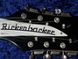 Rickenbacker 355/12 JL, Jetglo: Headstock