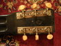 Rickenbacker B/6 LapSteel, Black: Headstock - Rear