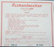 Rickenbacker 1996/6 f hole, Jetglo: Free image2