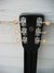 Rickenbacker B/6 LapSteel, Black: Headstock - Rear