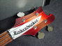 Rickenbacker 4001/4 C64, Fireglo: Headstock