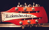 Rickenbacker 620/12 VP, Fireglo: Headstock