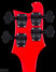 Rickenbacker 4003/4 BH BT, Red: Headstock - Rear