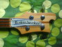 Rickenbacker 4001/4 Refin, Mapleglo: Headstock