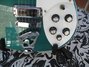 May 2002 Rickenbacker 620/6 , Turquoise: Close up - Free