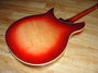 Rickenbacker 360/6 Capri, Fireglo: Body - Rear