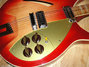 Rickenbacker 360/6 Capri, Fireglo: Close up - Free2