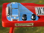 Rickenbacker 102/6 LapSteel, Red: Body - Front