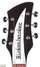 Rickenbacker 350/6 V63, Jetglo: Headstock