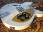 Rickenbacker 1997/6 f hole, Pearl White: Close up - Free