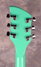 Rickenbacker 330/6 , Sea Green: Headstock - Rear