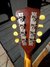 Rickenbacker Mandolin (hollow body)/8 , Two tone brown: Headstock - Rear