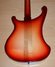 Rickenbacker 4003/4 , Fireglo: Body - Rear