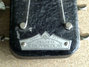 Rickenbacker 59/6 LapSteel, Black crinkle: Headstock