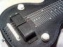 Rickenbacker 59/6 LapSteel, Black crinkle: Full Instrument - Front