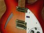 Rickenbacker 330/6 VP, Fireglo: Close up - Free2