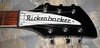 Rickenbacker 370/6 , Jetglo: Headstock