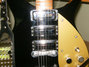 Rickenbacker 325/6 Mod, Jetglo: Close up - Free2