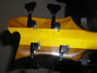Rickenbacker 4004/4 One Off, TV Yellow: Headstock - Rear