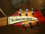 Rickenbacker 340/6 VB, Fireglo: Headstock
